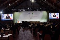 Эмомали Рахмон в Париже выступил на международной конференции по предотвращению глобального потепления