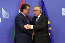 Встреча Эмомали Рахмона с Президентом Европейской Комиссии Жан Клодом Юнкером