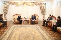 ملاقات وزیر خارجه تاجیکستان با سفیر جدید آمریکا