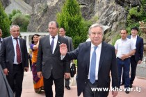 آنتونیو گوترز: بدخشان نه تنها منطقه زیبای تاجیکستان، بلکه جهان است. عکس ها از جریان بازدید دبیر کل سازمان ملل از استان بدخشان