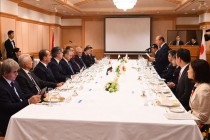 دیدار و گفتگوی امامعلی رحمان، رئیس جمهوری تاجیکستان با تجار ژاپن