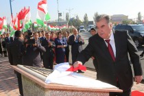 افتتاح پرچم دولتی در ناحیة جبّار رسولاو