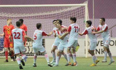بازی بین تیم ملی فوتبال تاجیکستان و بلژیک مساوی ختم شد