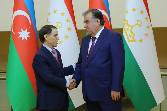 پیشوای ملت امامعلی رحمان با نوروز اسماعیل اوغلو ممیداف، نخست وزیر جمهوری آذربایجان دیدار و گفتگو کردند