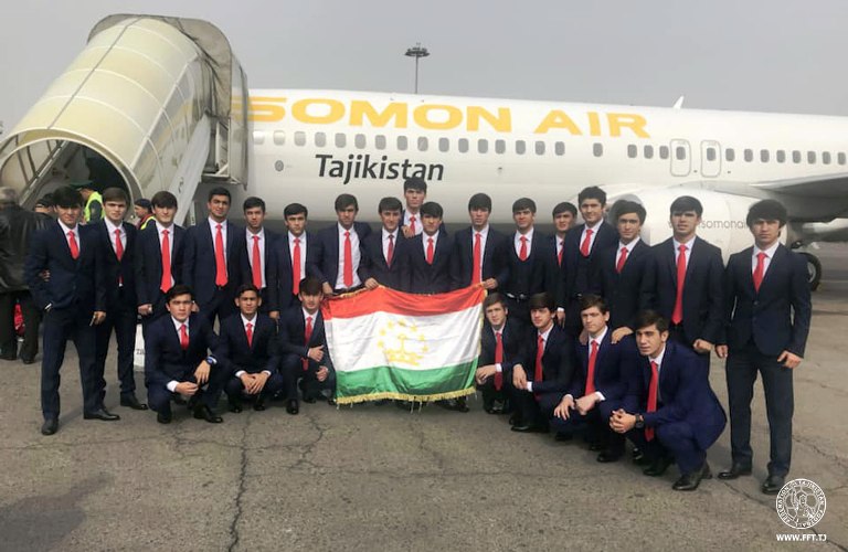 تیم ملی فوتبال جوانان تاجیکستان به عربستان سعودی سفر کرد