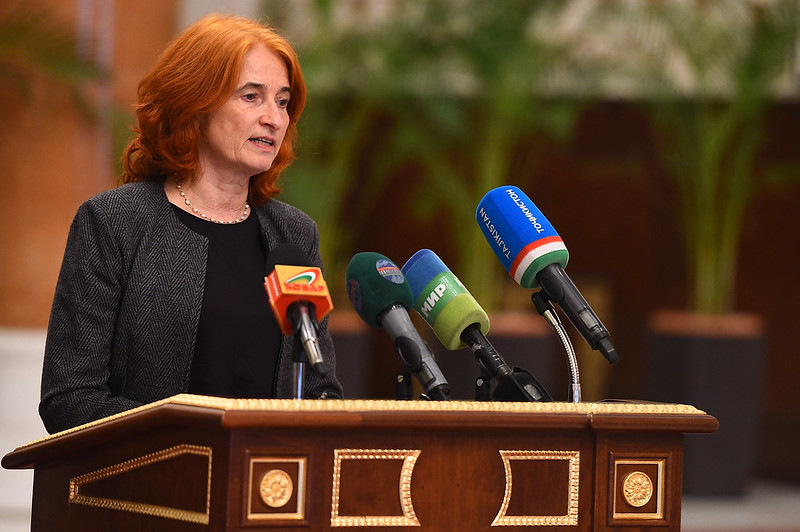 جورجینا بیکر: شرکت بین‌المللی دارای شریک قابل اعتماد و طولانی مدت جمهوری تاجیکستان است