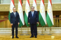 امامعلی رحمان، رئیس جمهور جمهوری تاجیکستان با هایکو ماس، وزیر امور خارجه آلمان دیدار کردند