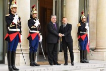ملاقات و مذاکرات سطح بالا بین تاجیکستان و فرانسه
