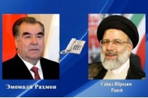 امامعلی رحمان، رئیس جمهور جمهوری تاجیکستان با سید ابراهیم رئیسی، رئیس جمهور جمهوری اسلامی ایران تلفنی گفتگو کردند