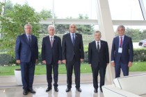 هیئت مجلس نمایندگان تاجیکستان با اعضای گروه ملی دوستی مجلس ملی آذربایجان دیدار کرد