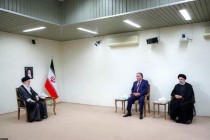 پیشوای ملت امامعلی رحمان، با آیت الله سیید علی خامنه ای، رهبر انقلاب اسلامی ایران دیدار کردند