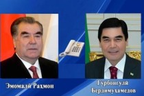پیشوای ملت، امامعلی رحمان با قربانقلی بردی محمداف، رئیس خلق مصلحت ملی گنگیش ترکمنستان گفتگوی تلفنی انجام دادند