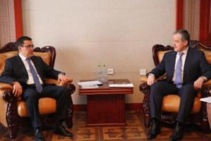 С Аслов и Посол Казахстанаа