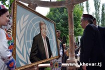 Фоторепортаж корреспондента НИАТ «Ховар» из поездки Генерального секретаря ООН в ГБАО
