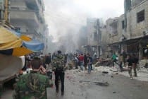 نحو 150 قتيلا في تفجيرات ريف دمشق وحمص
