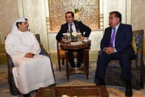 رئيس جمهورية طاجيكستان يجتمع مع الرئيس التنفيذي لشركة “مبادلة “خلدون خليفة المبارك