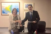 توقيع البيان المشترك لإقامة العلاقات الدبلوماسية بين طاجيكستان و نيكاروغا