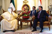 إمام على رحمان يجتمع مع رئيس الوزراء السابق الكويتى الشيخ ناصر محمد الصباح