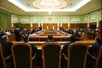 إجتماع دورى لحكومة جمهورية طاجيكستان برئاسة زعيم الأمة إمام على رحمان