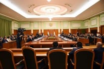 إجتماع دورى لحكومة جمهورية طاجيكستان بحضور رئيس الجمهورية إمام على رحمان