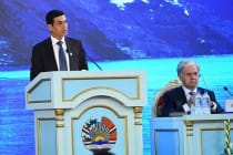 بان كي مون: أعتبر طليعة ودعم حكومة جمهورية طاجيكستان حيال تعزيز التنمية المستدامة على المياه والصرف الصحي في العالم على أعلى مستوي