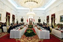 إنعقاد إجتماعات ثنائية من مستوي عالى لطاجيكستان و إندونيسيا بحضور رئيسي  الجمهوريتين