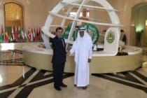 اجتماع سفير طاجيكستان لدى المملكة العربية السعودية مع رئيس البنك الإسلامي للتنمية الدكتور/ أحمد محمد علي