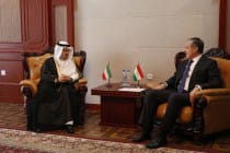 سراج الدين أصلوف يستقبل السفير الكويتى لدى طاجيكستان نواف عبدالعزيز العنزي