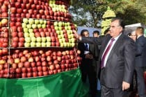 رئيس جمهورية طاجيكستان إمام على رحمان يزور ناحية ” رشت”