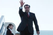 رئيس جمهورية طاجيكستان يغادر الى قرغيزستان