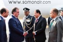 رئيس جمهورية طاجيكستان ينهى زيارته الى سريلانكا و يصل الهند