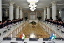 دوشنبه تستضيف اجتماع الجنة الحكومية للتعاون الاقتصادي و التجارى بين جمهورية طاجيكستان وجمهورية أوزبكستان