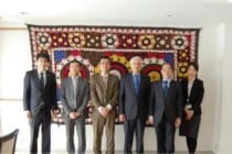 همراخان ظريفى يلتقى المدير العام بالجايكا لمنطقة آسيا الوسطى والقوقاز