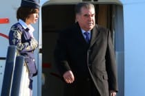 رئيس جمهورية طاجيكستان يعود الى البلاد بعد زيارتيه الرسميتين لكل من سريلانكا و الهند