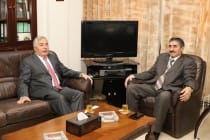 سفير طاجيكستان غير مقيم لدى المملكة الأردنية الهاشمية يلتقى أمين عام وزارة الزراعة في الأردن راضي عبدالمجيد