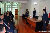 مراسم توقيع 10 مشاريع جديدة لبرنامج الحكومة اليابانية لسكان طاجيكستان