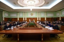 إجتماع دورى لحكومة جمهورية طاجيكستان تحت إشراف رئيس الجمهورية