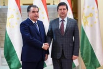 رئيس جمهورية طاجيكستان يلتقى رئيس مجلس النواب لبرلمان جمهورية التشيك  يانا غاماشيك