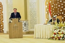 رئيس جمهورية طاجيكستان إمام على رحمان يجتمع مع المجتمع المالي والاستثماري لدولة قطر