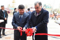 رئيس جمهورية طاجيكستان يضع فى يوم النوروز الدولى مبانى سكنىة جديدة موضع التنفيذ