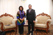 نائب وزير الخارجية يلتقى الممثل المقيم لبرنامج الأمم المتحدة الإنمائي في طاجيكستان