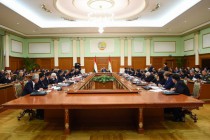 الإجتماع الدورى لحكومة جمهورية طاجيكستان تحت رئاسة زعيم الأمة إمام على رحمان