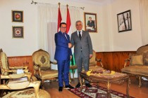 سفير طاجيكستان فى مصر يلتقى نظيره الكازاخى