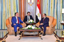إمام على رحمان يجتمع مع رئيس جمهورية مصر العربية