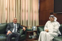 سفير طاجيكستان يلتقى المهندس علي اليوحة الأمين العام للمجلس الوطني للثقافة والفنون والآداب بدولة الكويت