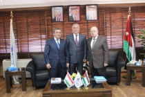 سفير طاجيكستان يلتقى سعادة/ عيسى حيدر مراد  رئيس مجلس ادارة غرفة تجارة الأردن