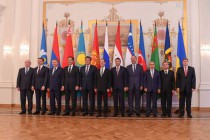 حضور رئيس وزراء طاجيكستان فى اجتماع مجلس رؤساء حكومات بلدان رابطة الدول المستقلة