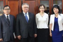 شريف سعيد يلتقى سفير إندونيسيا فى طاجيكستان