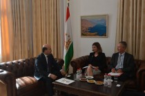 لقاء سفير طاجيكستان مع الرئيس المشارك للجنة الحكومية لطاجيكستان و آلمانيا