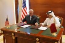 أمريكا وقطر توقعان مذكرة تفاهم بشأن مكافحة تمويل الإرهاب